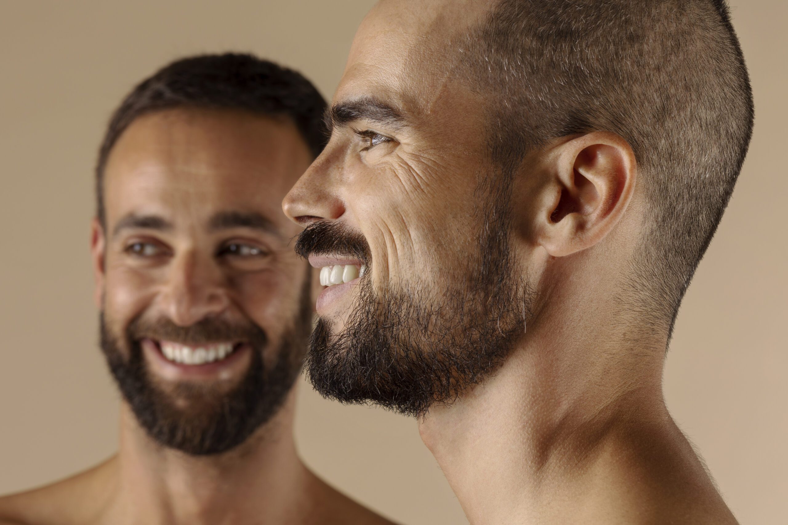 restauración de barba